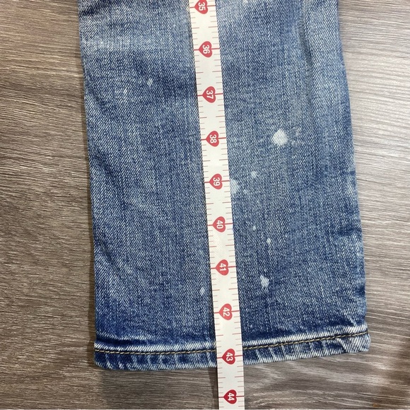 Empyre Men’s Distressed Skinny Jeans Size 32 Light Wash - Picture 11 of 12